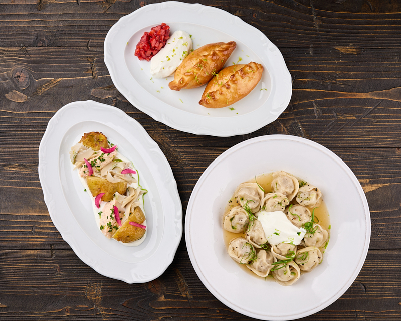 УРАЛЬСКАЯ КУХНЯ В ГОСТИНИЦЕ "ИСЕТЬ" -дегустационный сет ресторана "Стейк-Хаус"