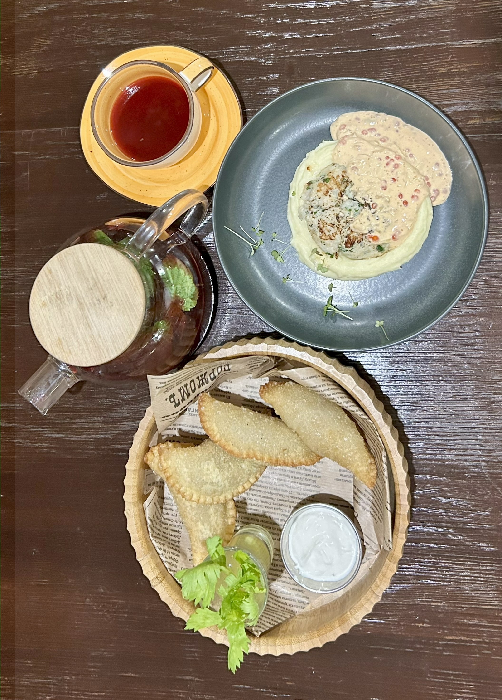 "СТОЛОВАЯ  «ИСЕТСКАЯ ЩУКА" - дегустационный сет  от ресторана “Жадина-Говядина”